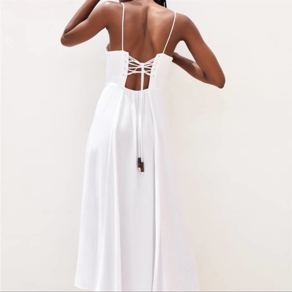 ZARA SWEETHEART NECKLINE DRESS - Picture 12 of 16